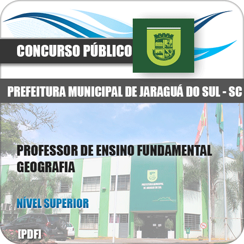 Apostila Jaraguá do Sul SC 2020 Professor de Geografia