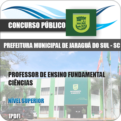 Apostila Pref Jaraguá do Sul SC 2020 Professor Ciências