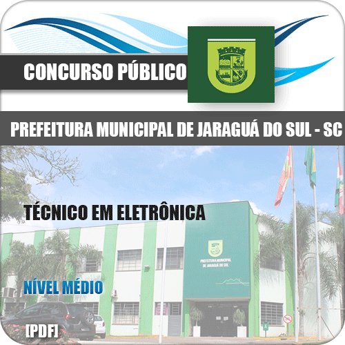 Apostila Pref Jaraguá do Sul SC 2020 Técnico em Eletrônica
