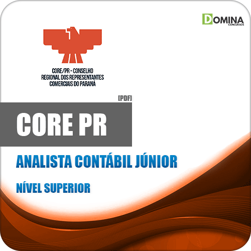Apostila Concurso CORE PR 2020 Analista Contábil Júnior