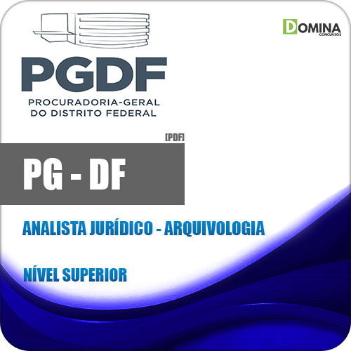 Capa PG DF 2020 Analista Jurídico Arquivologia
