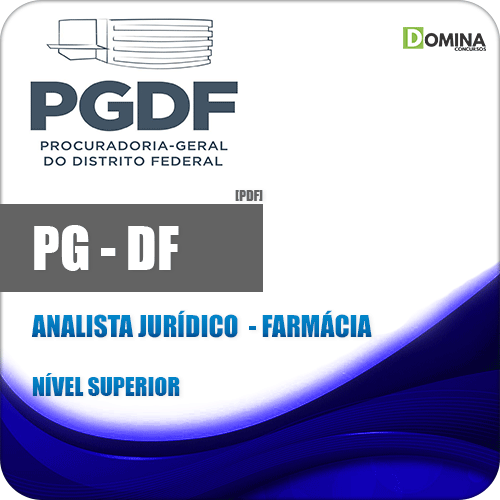Apostila Concurso PG DF 2020 Analista Jurídico Farmácia