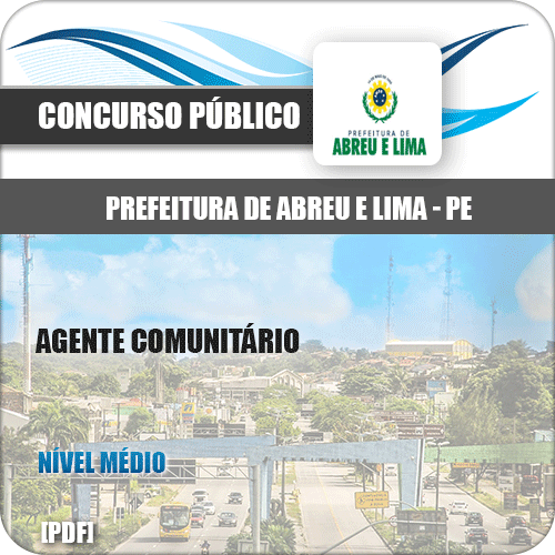 Apostila Abreu de Lima PE 2020 Agente Comunitário de Saúde