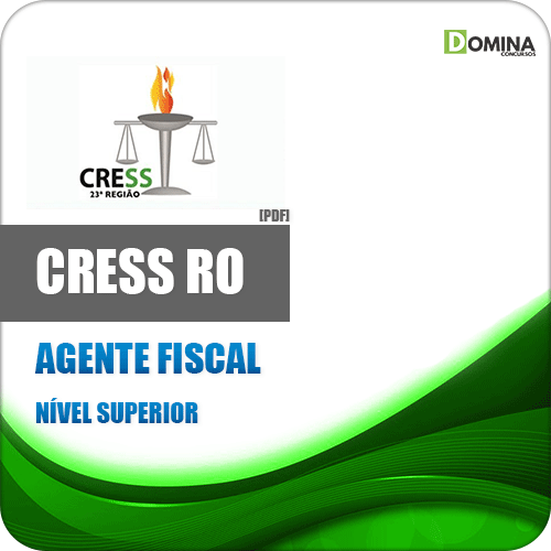 Apostila Concurso CRESS RO 2020 Agente Fiscal