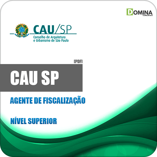 Apostila Concurso CAU SP 2020 Agente de Fiscalização