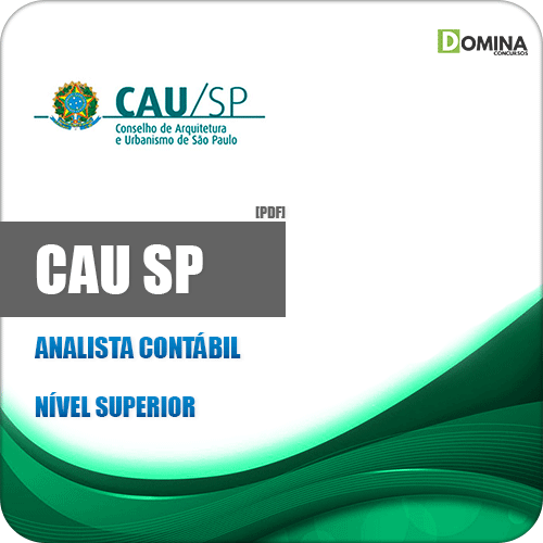 Apostila Concurso CAU SP 2020 Analista Contábil Atualizada