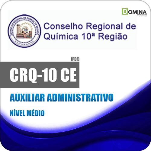 Apostila Concurso CRQ 10 CE 2020 Auxiliar Administrativo