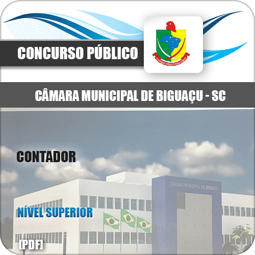 Apostila Concurso Câmara Biguaçu SC 2020 Contador
