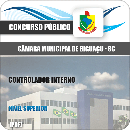 Apostila Câmara Biguaçu SC 2020 Controlador Interno
