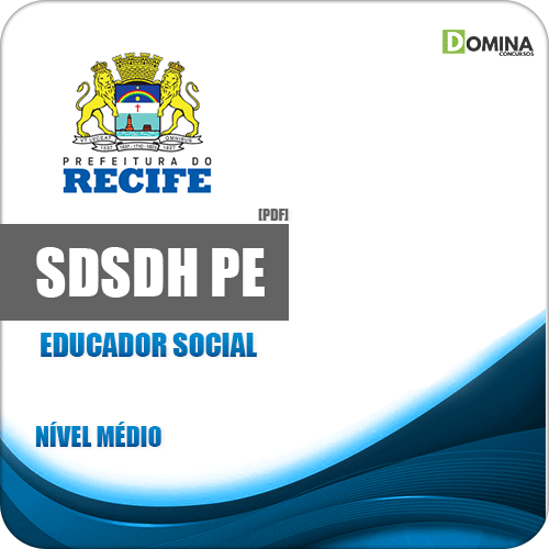 Apostila Concurso SDSDH Recife PE 2020 Educador Social