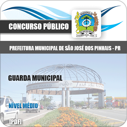 Apostila Pref São José dos Pinhais 2020 Guarda Municipal