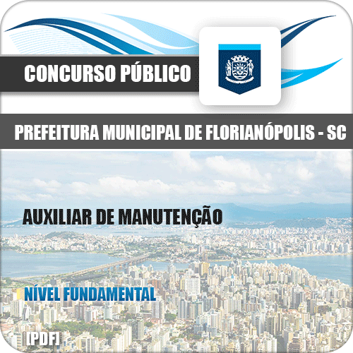 Apostila Comcap Florianópolis SC 2020 Auxiliar de Manutenção