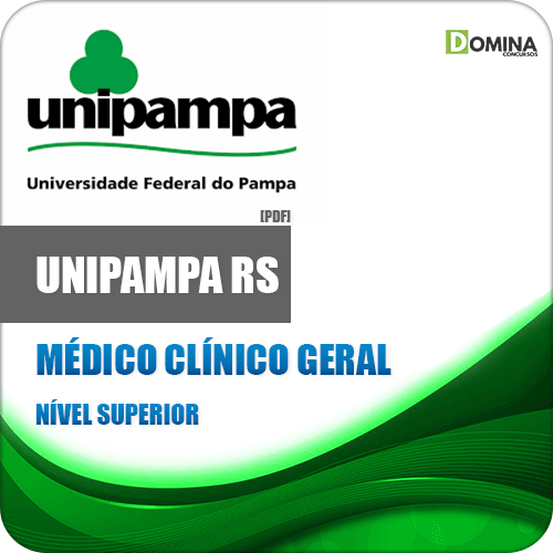 Apostila Concurso Público UNIPAMPA RS 2020 Médico Clínico Geral