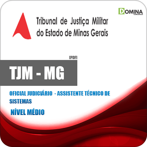 Apostila TJM MG 2020 Oficial Judiciário Assistente Técnico Sistemas