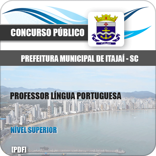 Apostila Pref Itajaí SC 2020 Professor de Língua Portuguesa