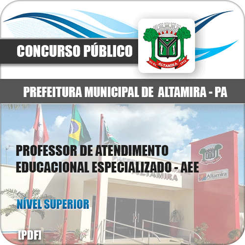 Apostila Altamira PA 2020 Professor Atendimento Especializado