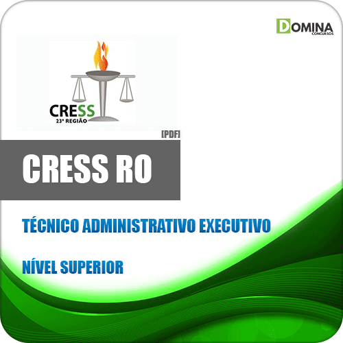 Apostila CRESS RO 2020 Técnico Administrativo Executivo