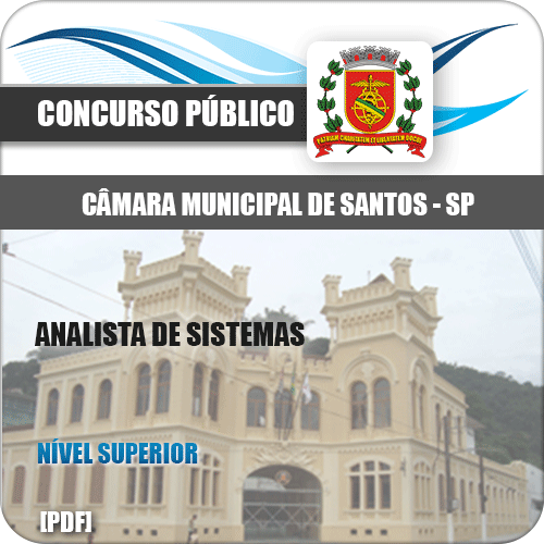 Apostila Câmara de Santos 2020 Analista de Sistemas