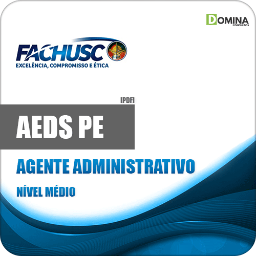 Apostila Concurso AEDS PE 2020 Agente Administrativo