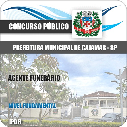 Apostila Prefeitura Cajamar SP 2020 Agente Funerário