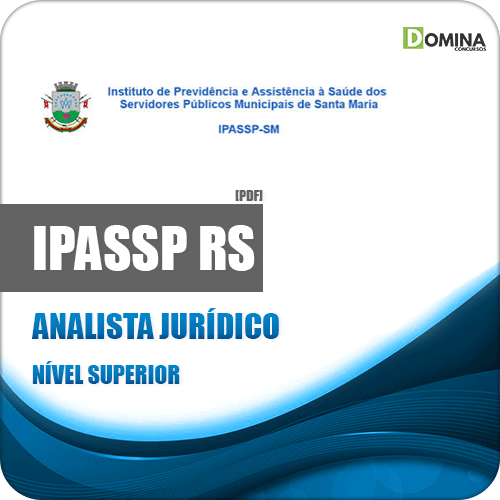 Apostila IPASSP Santa Maria RS 2020 Analista Jurídico