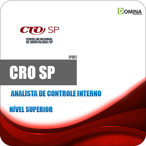 Apostila Concurso CRO SP 2020 Analista Controle Interno