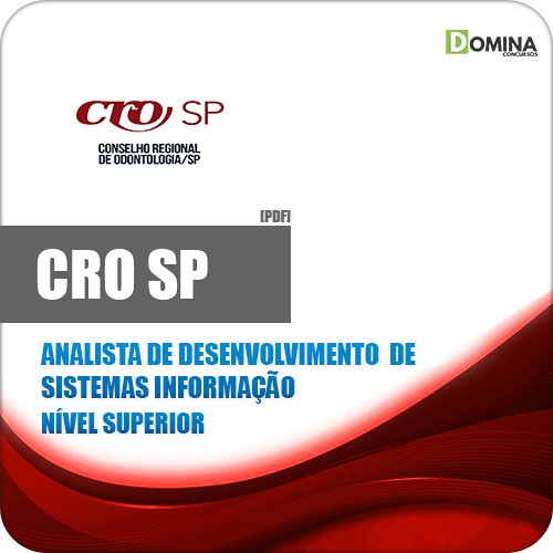 Capa CRO SP 2020 Analista Sistemas de Informação