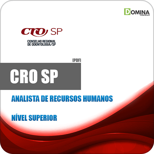 Apostila CRO SP 2020 Analista de Recursos Humanos