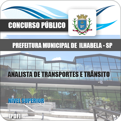 Apostila Ilhabela SP 2020 Analista de Transportes e Trânsito