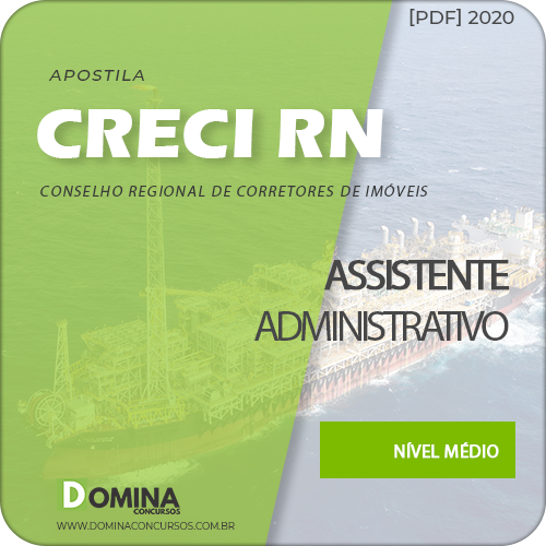 Apostila CRECI 17 RN 2020 Assistente Administrativo