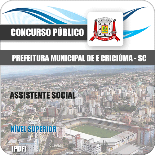 Apostila Concurso Pref Criciúma SC 2020 Assistente Social