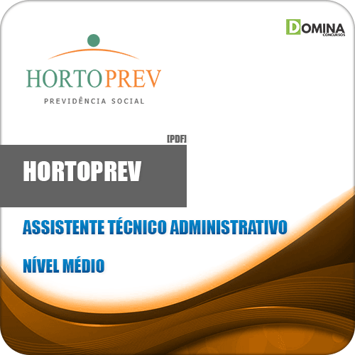 Apostila HORTOPREV 2020 Assistente Técnico Administrativo