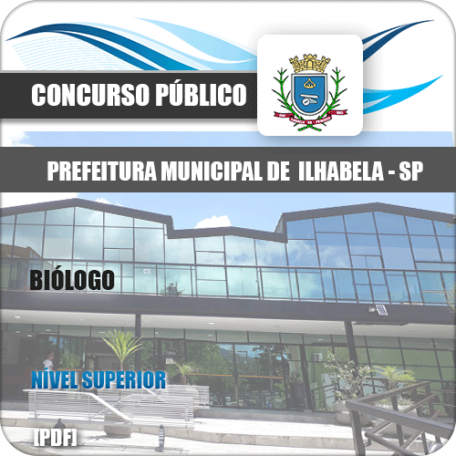 Apostila Concurso Prefeitura de Ilhabela SP 2020 Biólogo