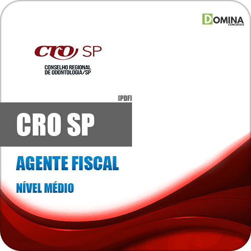 Capa CRO SP 2020 Agente Fiscal