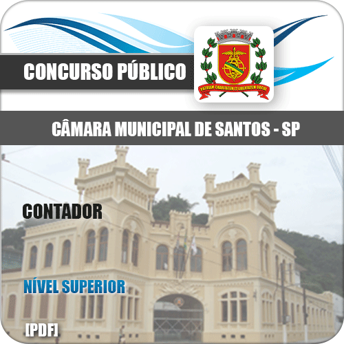 Apostila Concurso Câmara Municipal Santos 2020 Contador