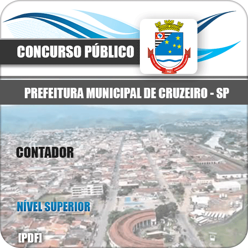 Apostila Concurso Prefeitura Cruzeiro SP 2020 Contador