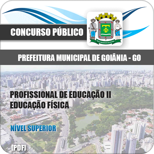 Apostila Goiânia GO 2020 Profissional II Educação Física