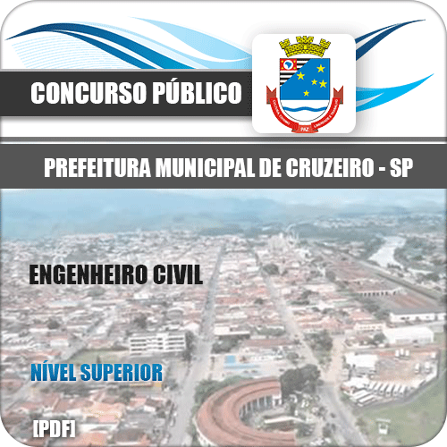 Apostila Concurso Pref Cruzeiro SP 2020 Engenheiro Civil