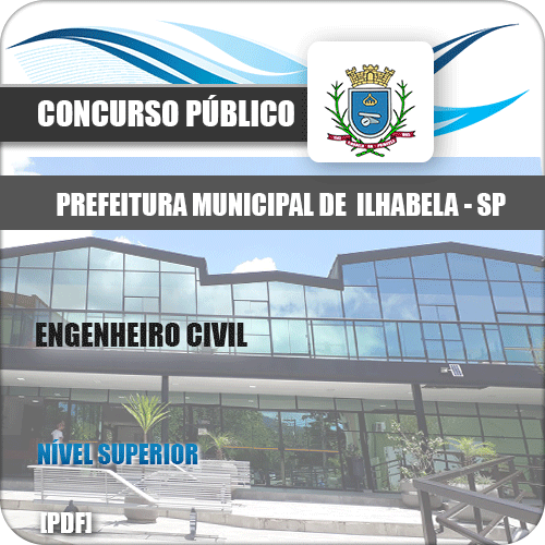 Apostila Prefeitura de Ilhabela SP 2020 Engenheiro Civil