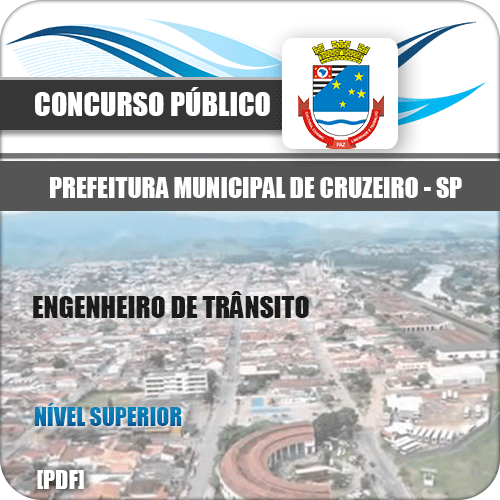 Apostila Pref Cruzeiro SP 2020 Engenheiro de Trânsito