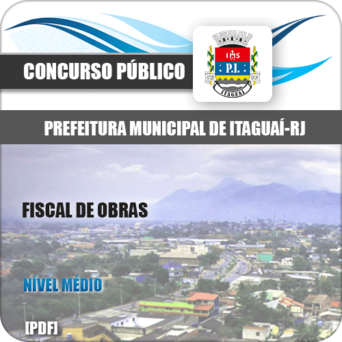 Apostila Concurso Pref Itaguaí RJ 2020 Fiscal de Obras
