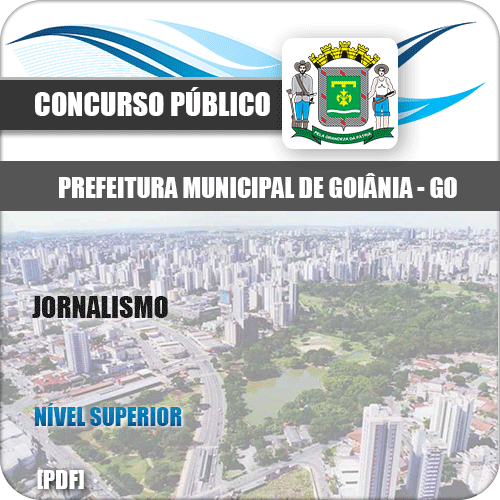 Apostila Concurso Prefeitura Goiânia GO 2020 Jornalismo