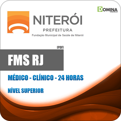 Apostila FMS Niterói RJ 2020 Médico Clínico 24 Horas