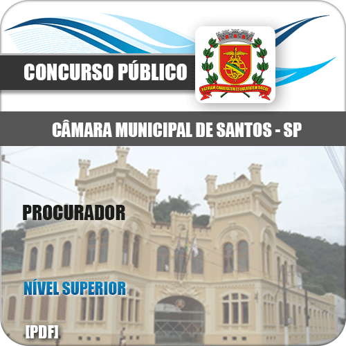 Apostila Câmara Municipal de Santos 2020 Procurador