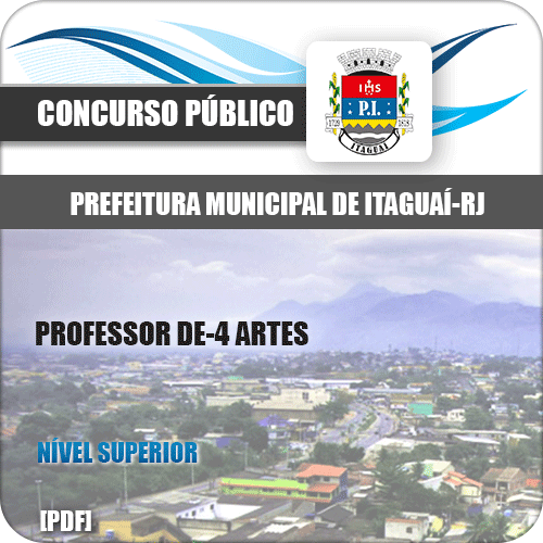Apostila Prefeitura Itaguaí RJ 2020 Professor de Artes