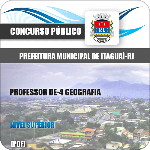 Apostila Concurso Itaguaí RJ 2020 Professor de Geografia