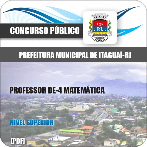 Apostila Pref Itaguaí RJ 2020 Professor de Matemática