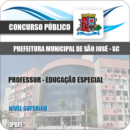 Apostila São José SC 2020 Professor Educação Especial