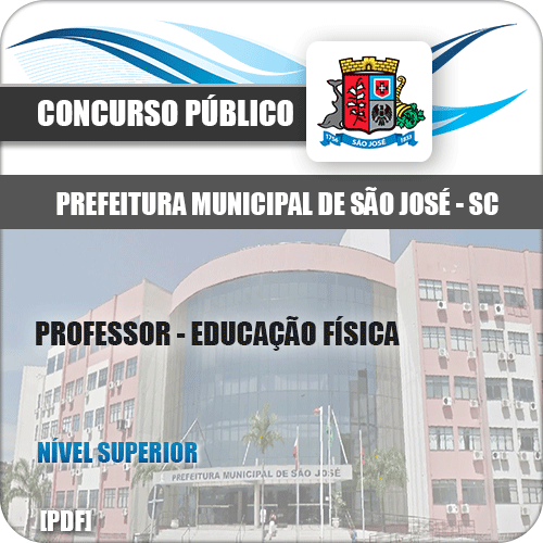 Apostila Pref São José SC 2020 Professor Educação Física