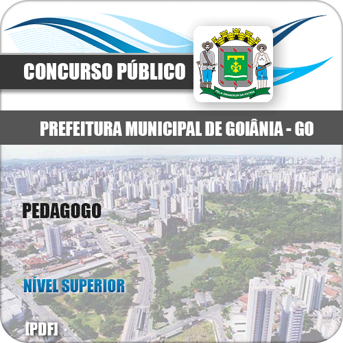 Apostila Concurso Prefeitura Goiânia GO 2020 Pedagogo